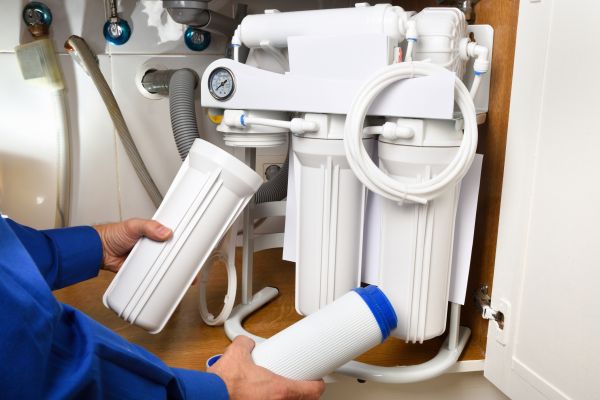 Water Filtration Installation in Clover